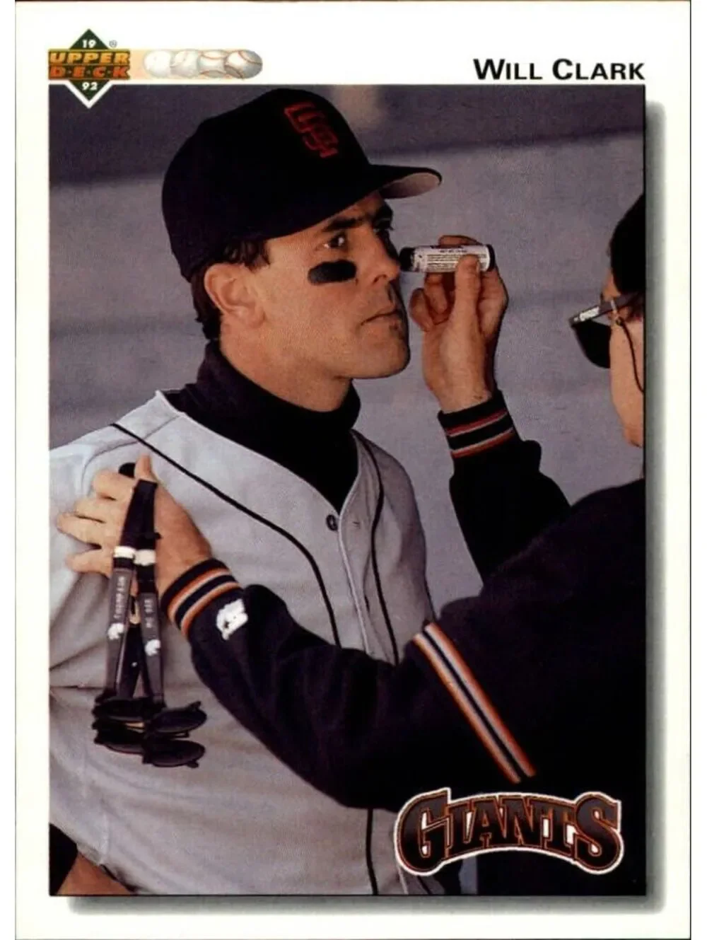 Will Clark 1992 Upper Deck MLB #175 Baseball Card San Francisco Giants